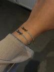 Y half diamond bracelet