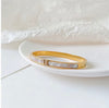 Taara mother of pearl cuff