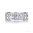 1.08 Carat Moissanite Sterling Silver Round Cut Ring Arianna