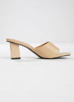 Daisy Mule Heel - Beige
