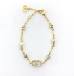 DOR pearl and diamond bracelet