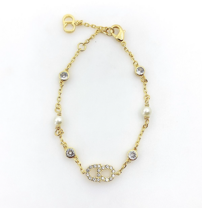 DOR pearl and diamond bracelet