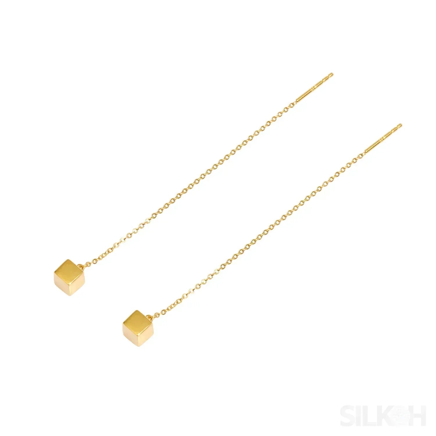 14K Gold Plated Sterling Silver Ear wire Earrings Aubrey