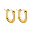 18K Gold Plated Sterling Silver Hoop Earrings Sue