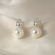 18K Gold Plated Sterling Silver Minimalist Pearl Stud Earrings Nan