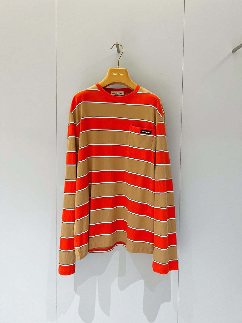 Retro Stripe Long Sleeve Tee