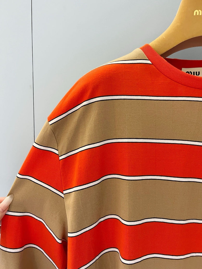 Retro Stripe Long Sleeve Tee