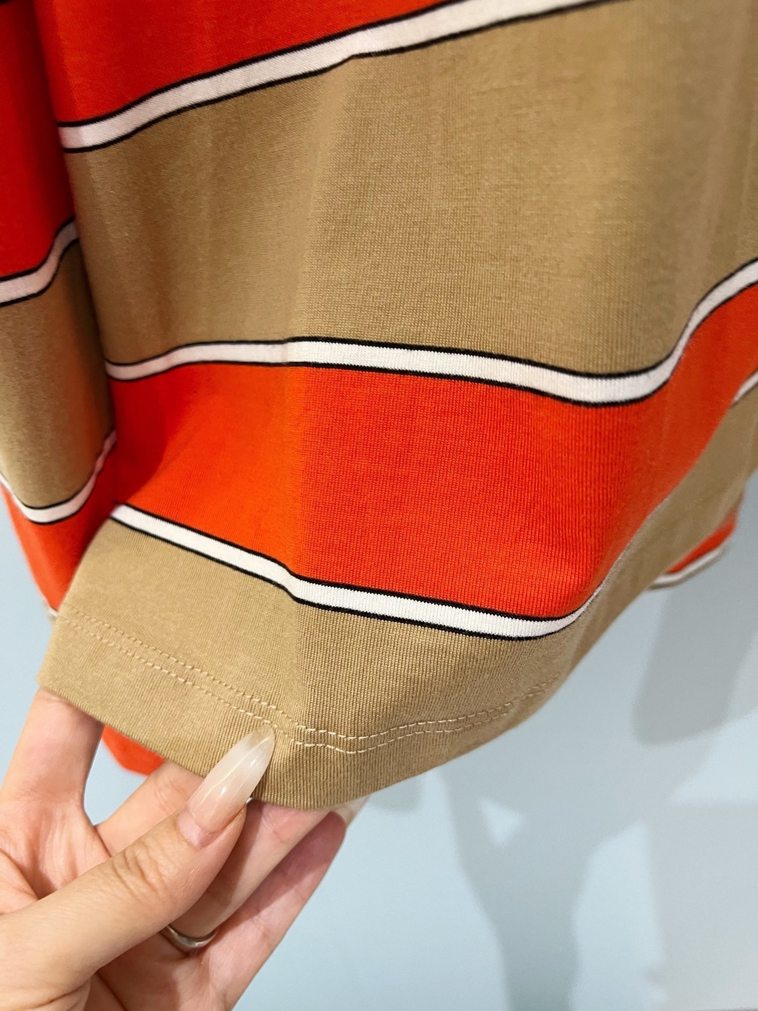 Retro Stripe Long Sleeve Tee