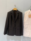 Pinstripe Tailored Blazer