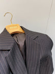 Pinstripe Tailored Blazer