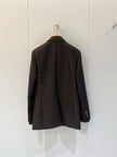Pinstripe Tailored Blazer