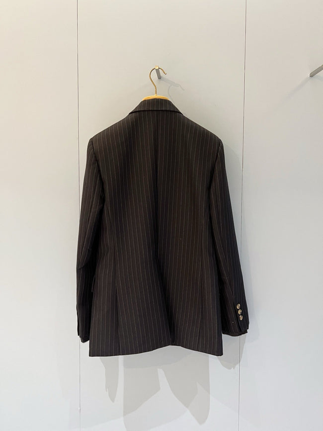 Pinstripe Tailored Blazer