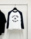 Paris Crest Raglan Tee
