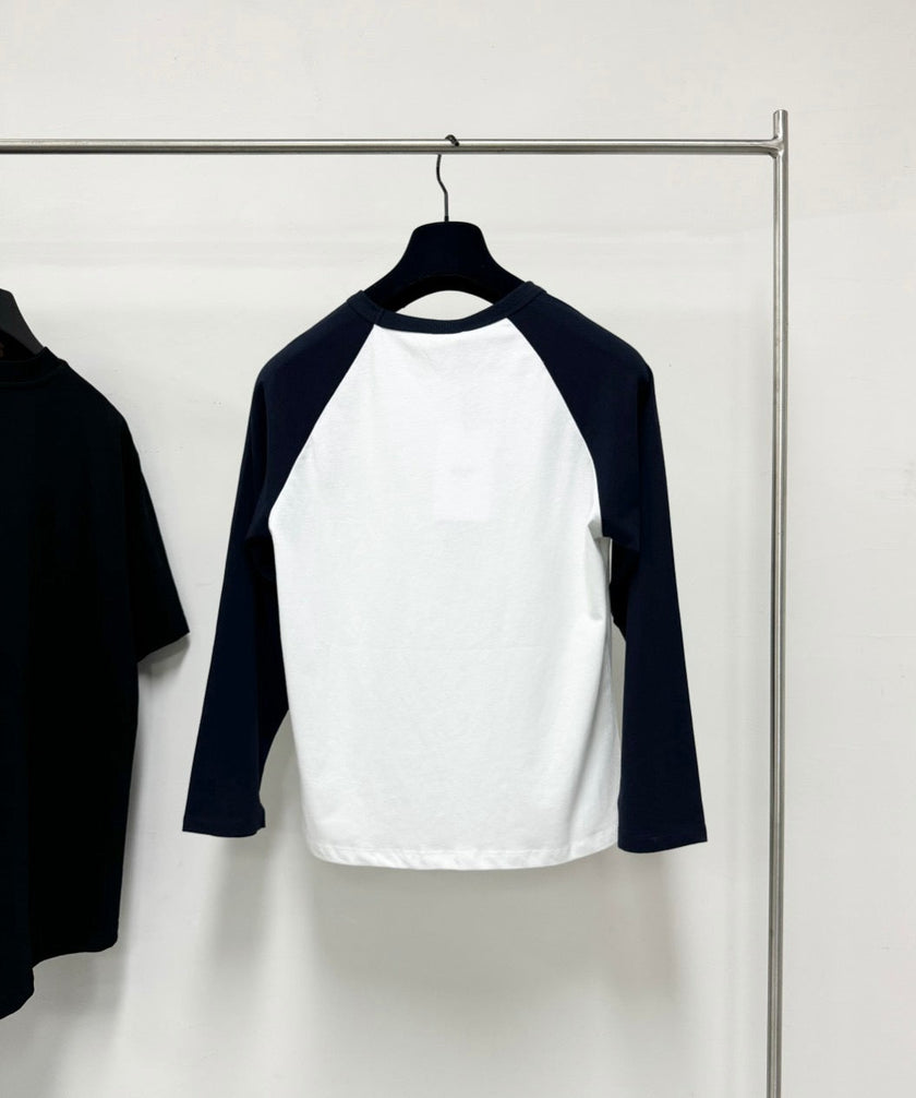 Paris Crest Raglan Tee