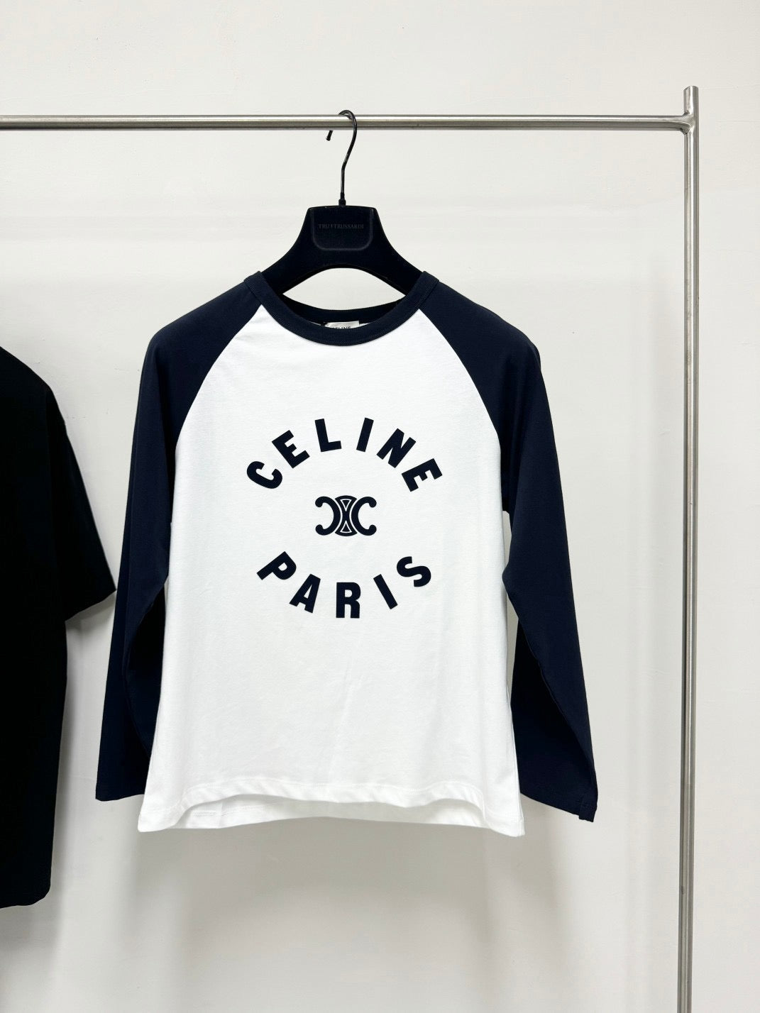 Paris Crest Raglan Tee