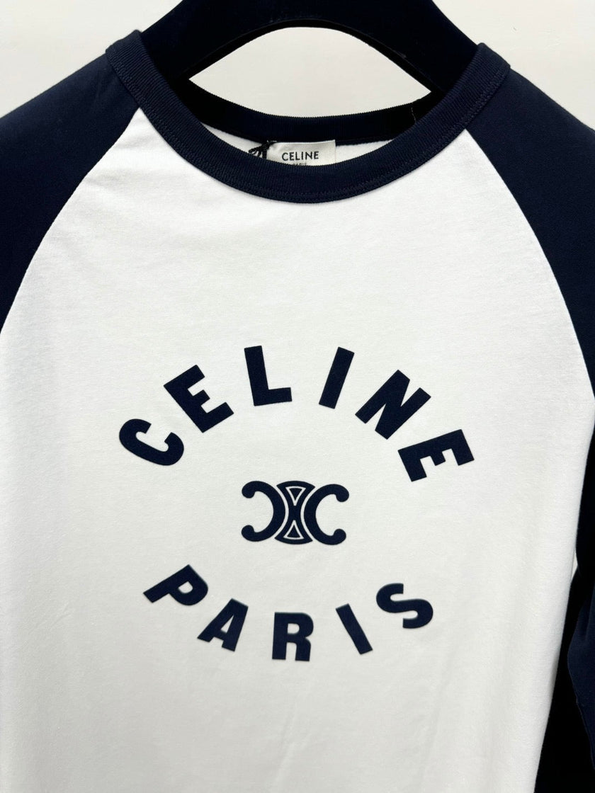 Paris Crest Raglan Tee
