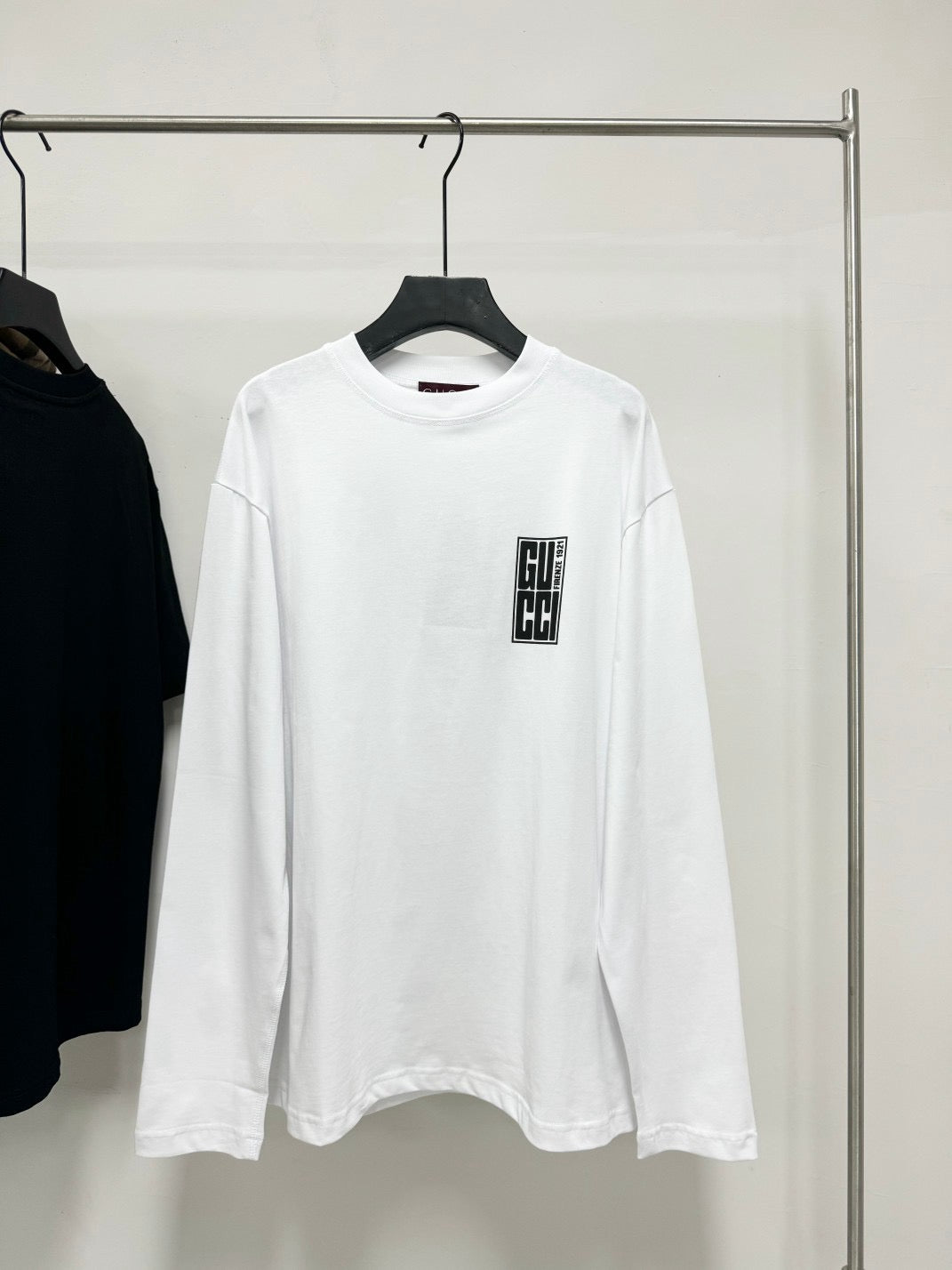 Minimal Luxe Logo Long Sleeve Tee
