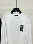 Minimal Luxe Logo Long Sleeve Tee