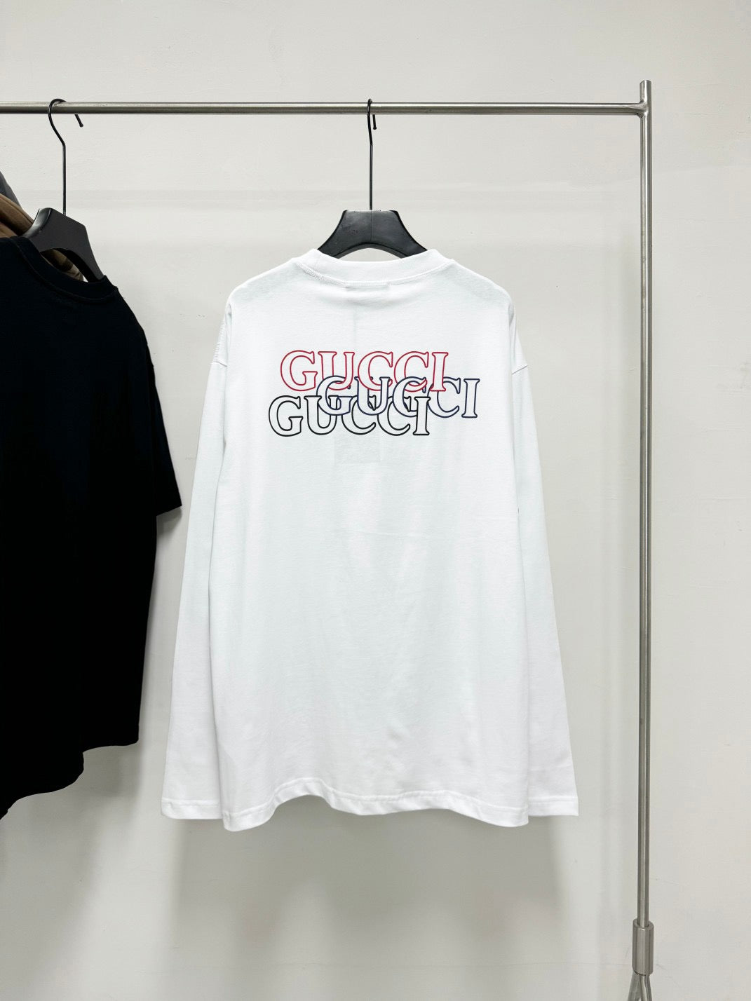 Minimal Luxe Logo Long Sleeve Tee