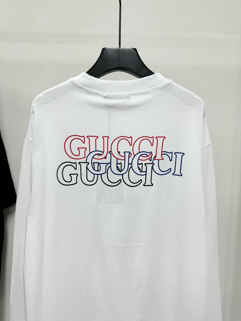 Minimal Luxe Logo Long Sleeve Tee