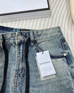 Vintage Wash Wide-Leg Jeans