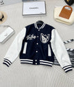 Monogram Crest Varsity Jacket