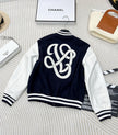 Monogram Crest Varsity Jacket