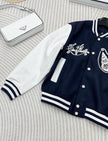 Monogram Crest Varsity Jacket