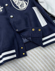 Monogram Crest Varsity Jacket