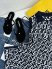 Monogram Knit Polo Tank