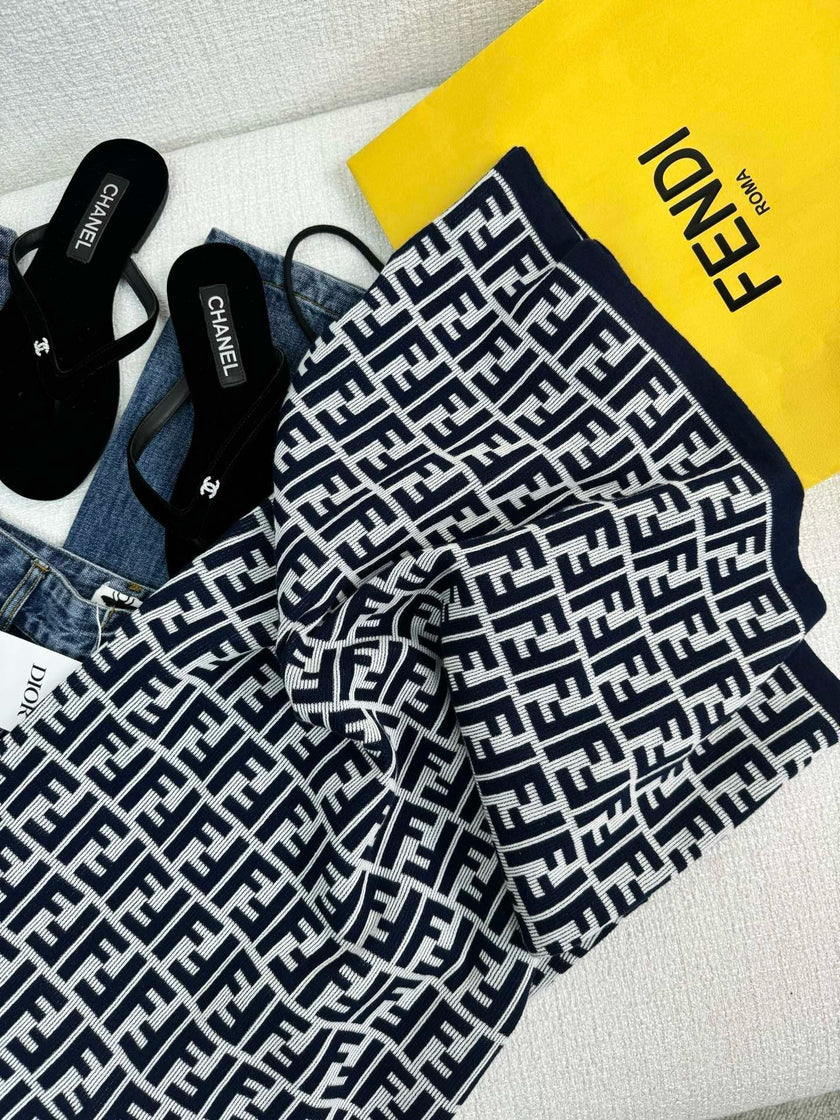 Monogram Knit Polo Tank