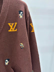 Monogram Character Knit Cardigan