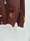 Monogram Character Knit Cardigan