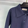 Logo Patch Knit Polo