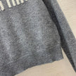 Logo Knit Crop Sweater