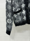 Monogram Fuzzy Knit Cardigan