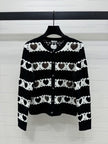 Heart Pattern Button Cardigan