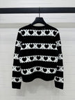 Heart Pattern Button Cardigan