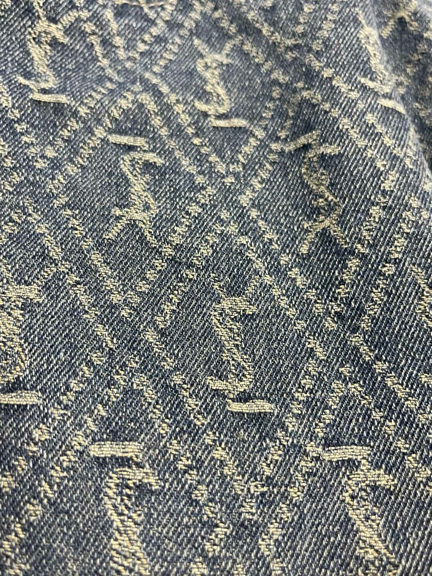 Monogram Wide-Leg Denim