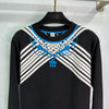 Equestrian Chain Motif Sweaters