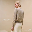 Equestrian Motif Knit Sweater