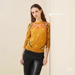 Equestrian Motif Knit Sweater