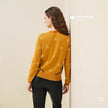 Equestrian Motif Knit Sweater