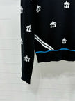 Equestrian Motif Knit Sweater