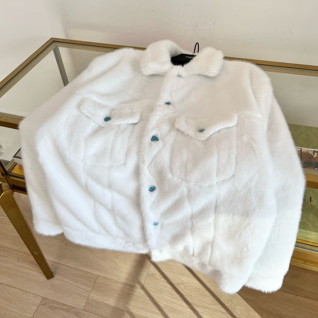 Arctic Luxe Faux Fur Overshirt