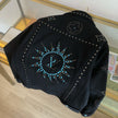 Studded Star Embellished Jacket