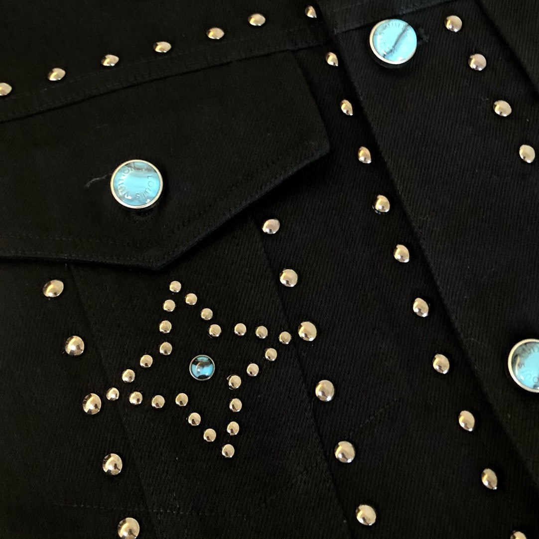 Studded Star Embellished Jacket