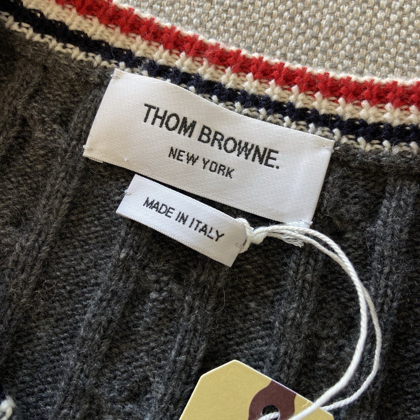 Heritage Cable-Knit Cardigan