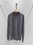 Argyle Knit Polo Sweater