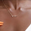 Hub (love) Arabic necklace